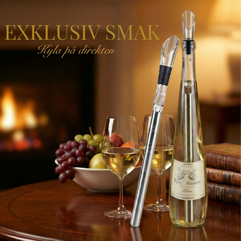 Elegant Vinkylstav – Rostfritt Stål