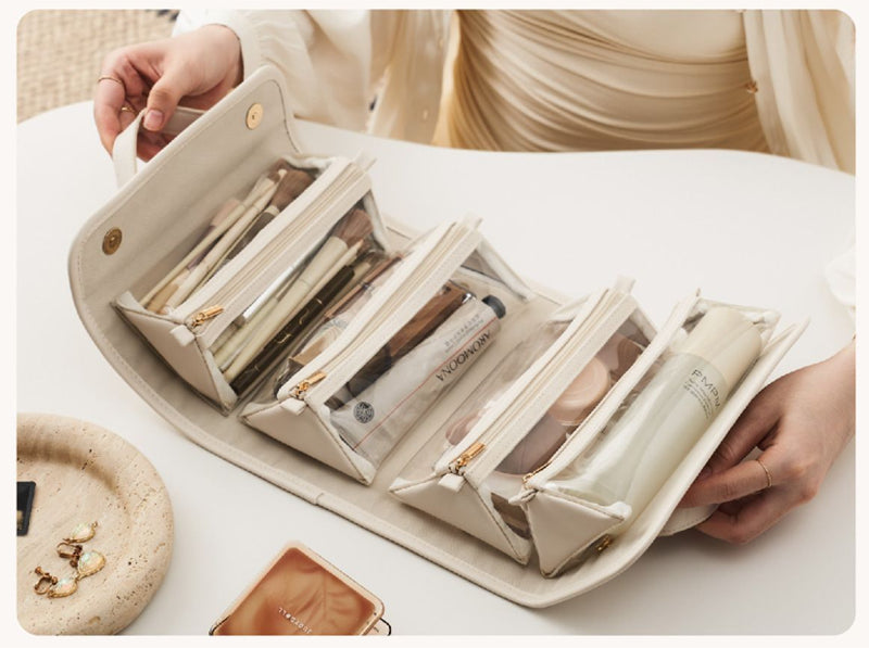 Vikbar Necessär med Stor Kapacitet – Vattentät Förvaringsväska