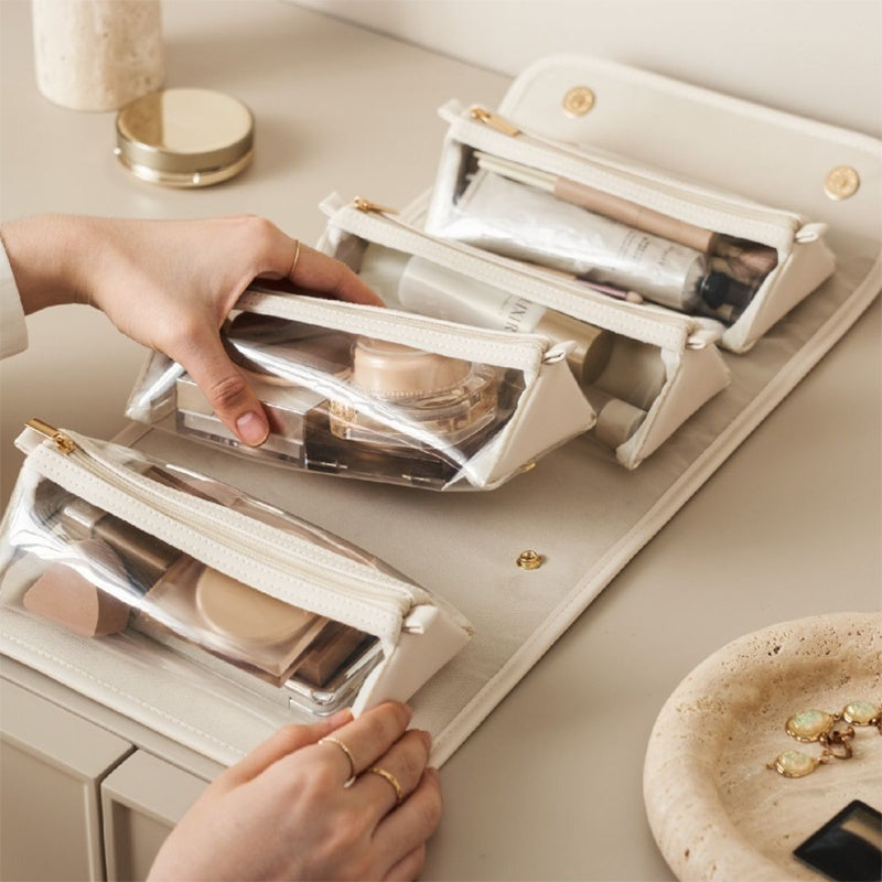 Vikbar Necessär med Stor Kapacitet – Vattentät Förvaringsväska