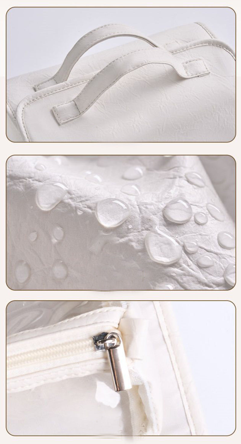 Vikbar Necessär med Stor Kapacitet – Vattentät Förvaringsväska