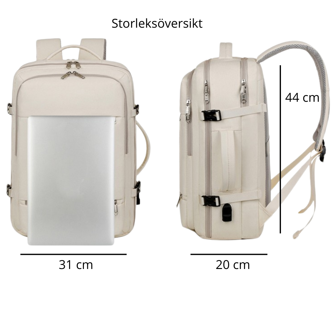 Ryggsäck med stor kapacitet