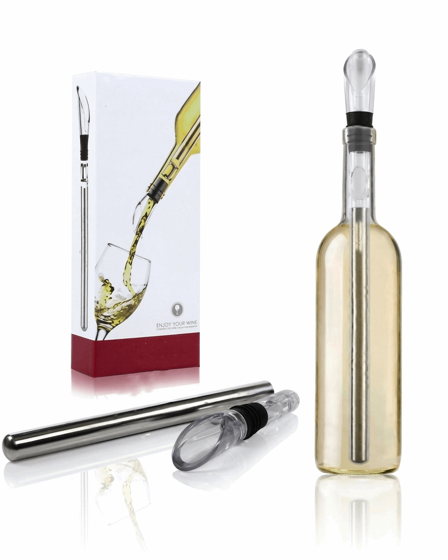 Elegant Vinkylstav – Rostfritt Stål