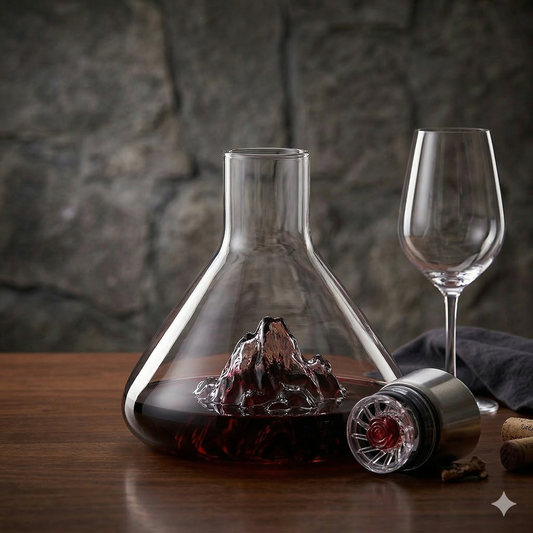 Dekanteringskaraff i kristall