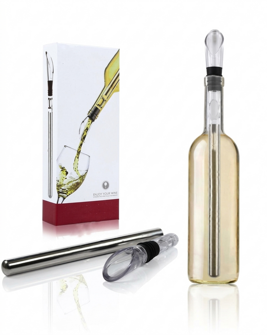 Elegant Vinkylstav – Rostfritt Stål