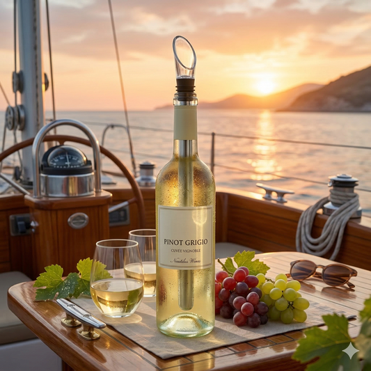 Elegant Vinkylstav – Rostfritt Stål