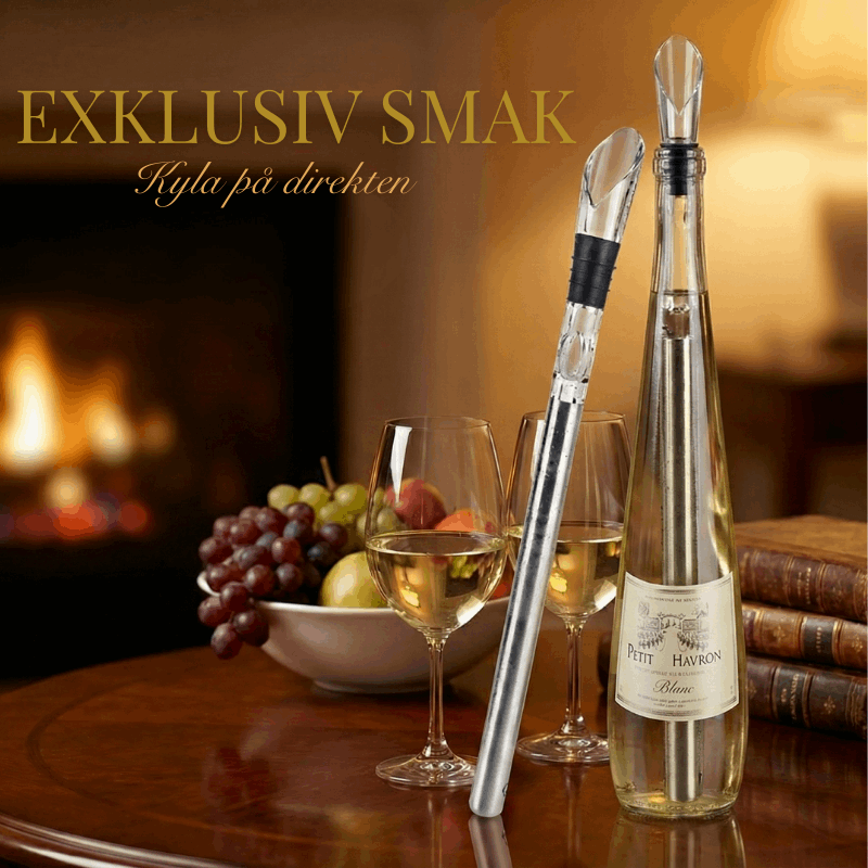 Elegant Vinkylstav – Rostfritt Stål