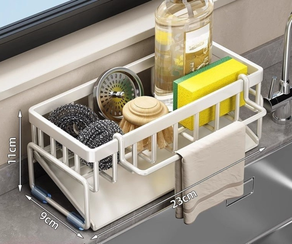 Avrinningsställ för diskho – Monteringfri och i rostfritt stål