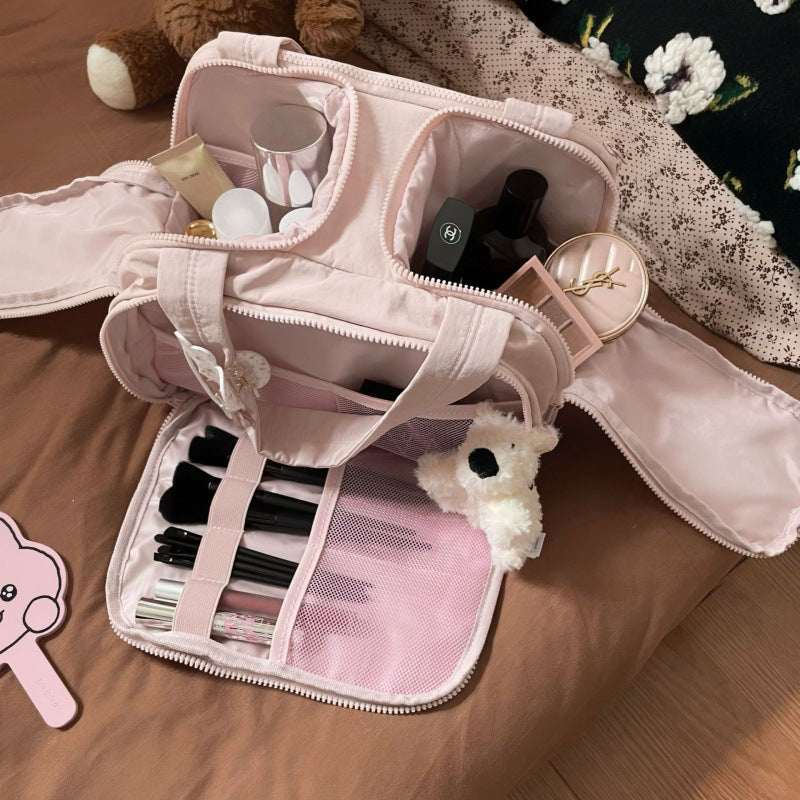 Modern Handväska/Necessär – Förvaring med Stor Volym